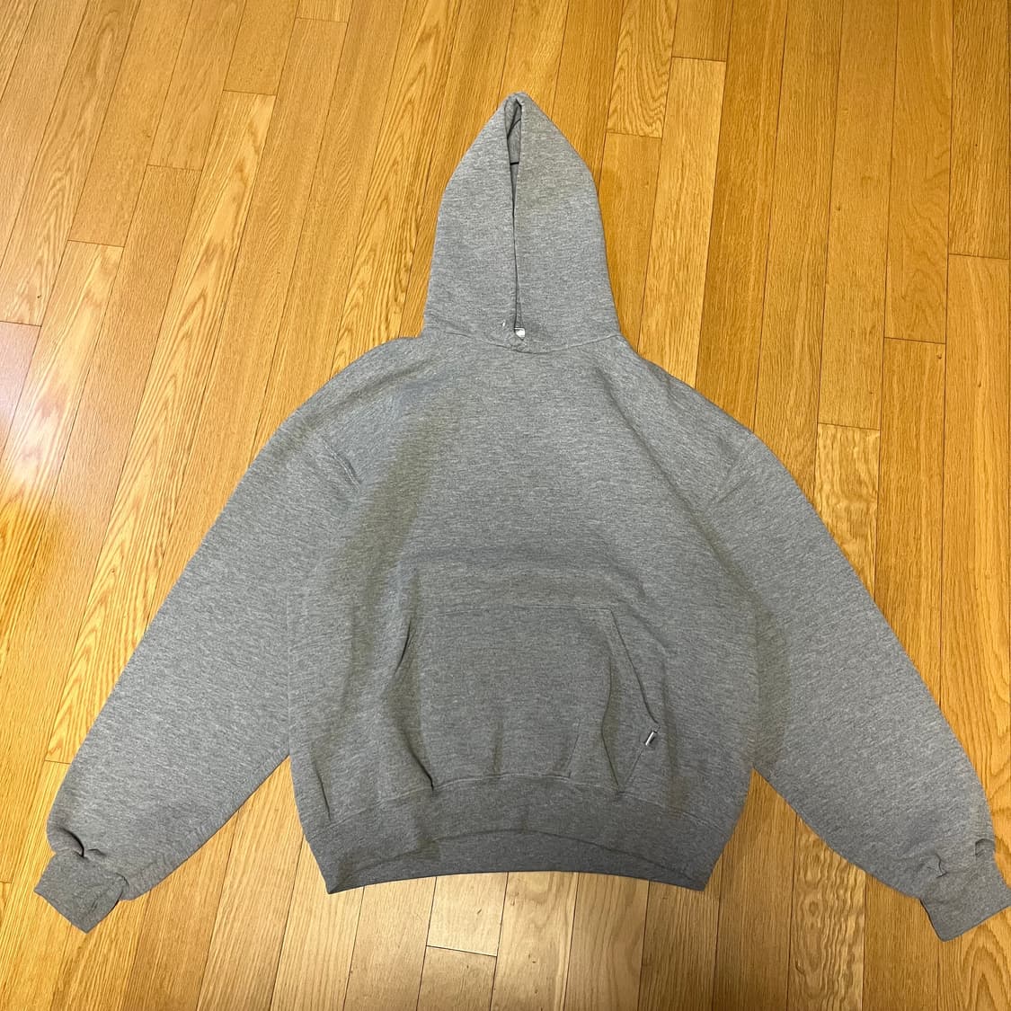 [L] 00s 빈티지 러셀 후드 그레이 상품이미지2