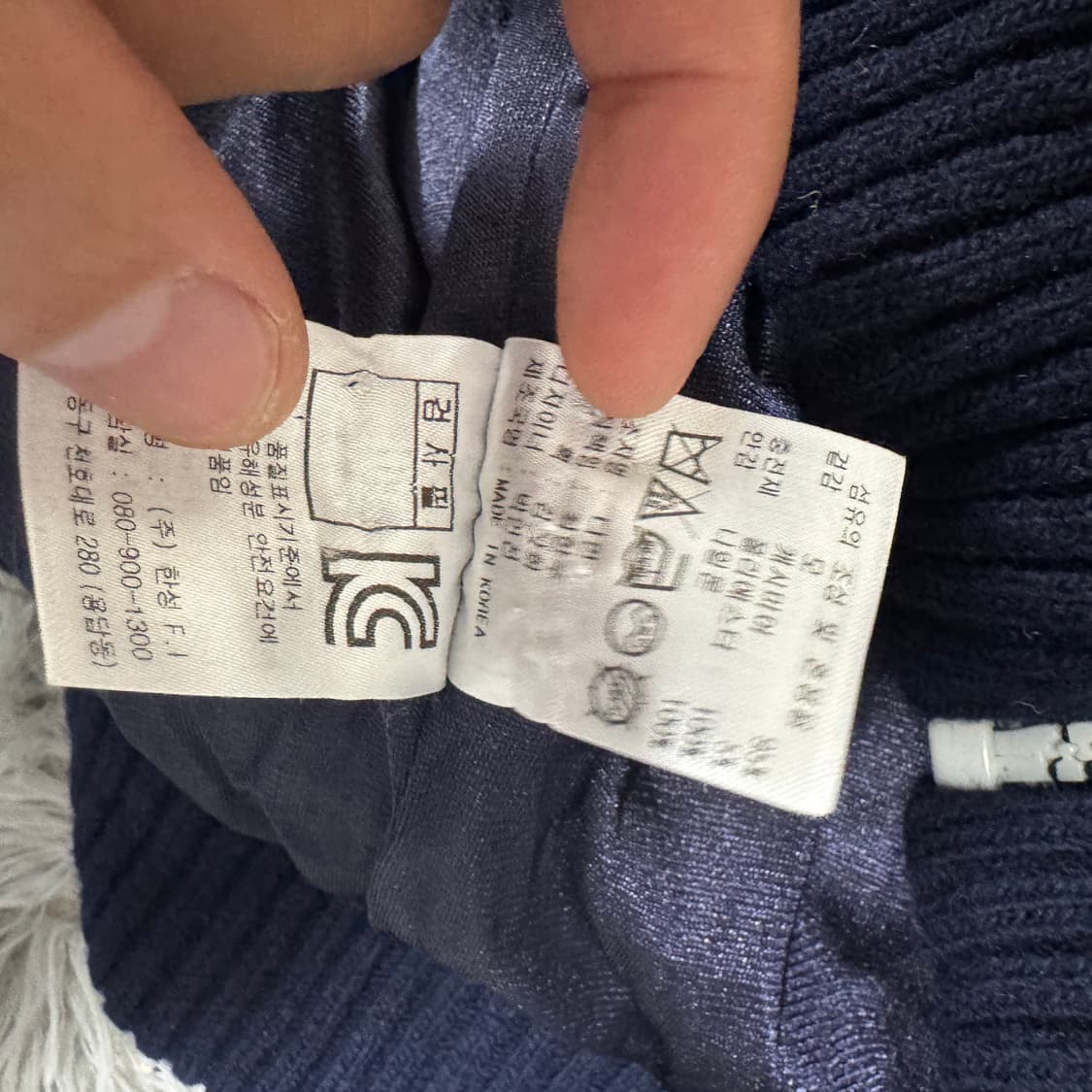 캘러웨이 캐시미어 울 니트집업 95사이즈 상품이미지3