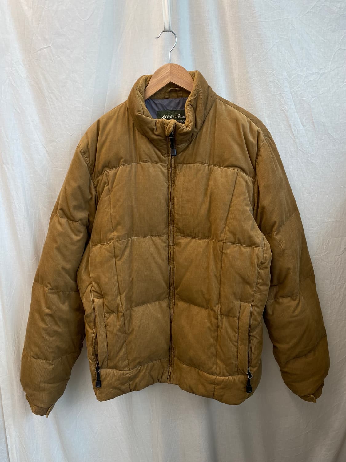 EDDIE BAUER 코듀로이 다운패딩(MEN L) 상품이미지1
