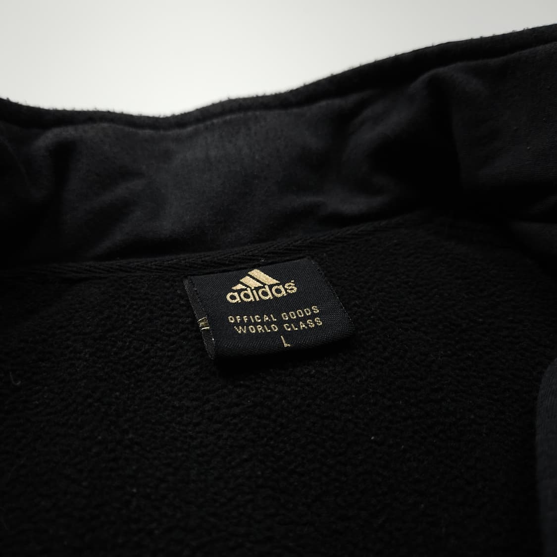 아디다스 빅로고 올드스쿨 기모 트랙탑 점퍼 (L) 상품이미지7