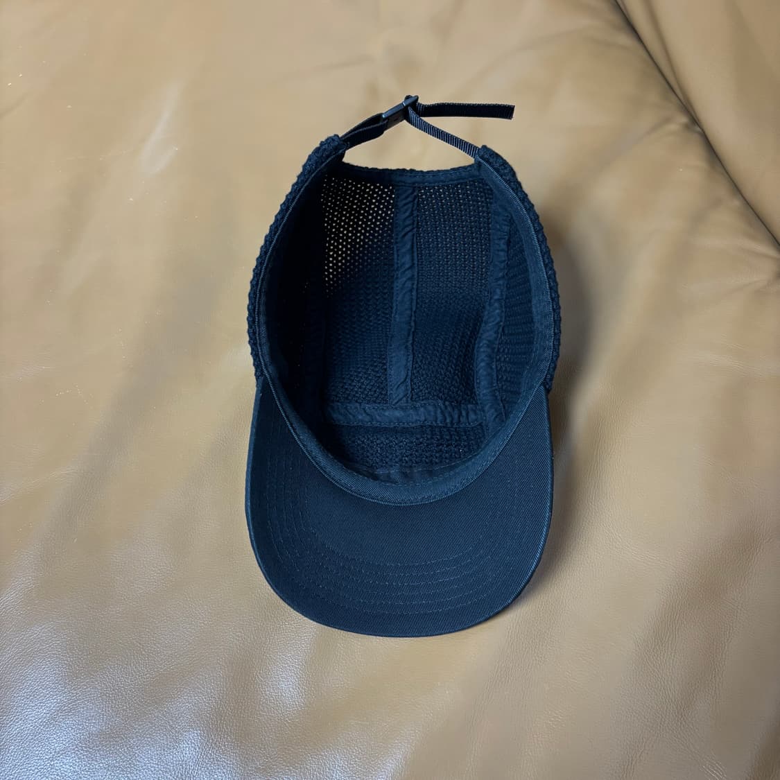 Supreme 슈프림 스트링 메쉬 블랙 캠프캡 모자 Mesh Black 상품이미지6