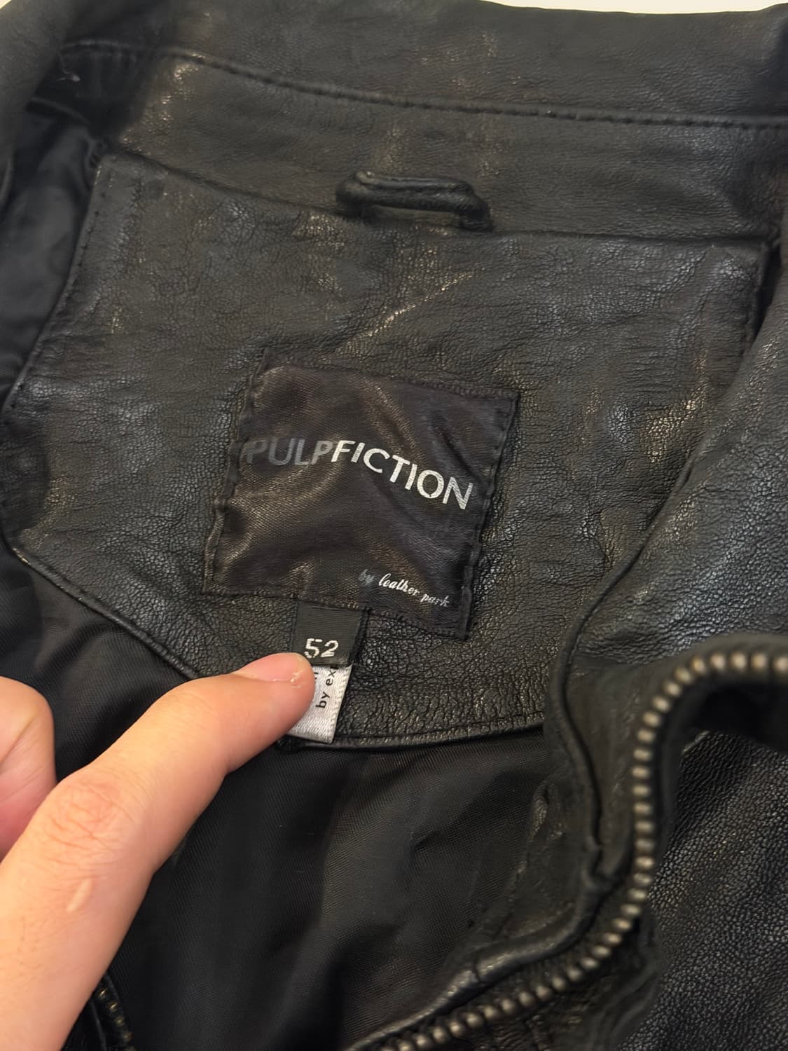PULP FICTION 펄프픽션 멀티포켓 빈티지 가죽자켓 상품이미지6