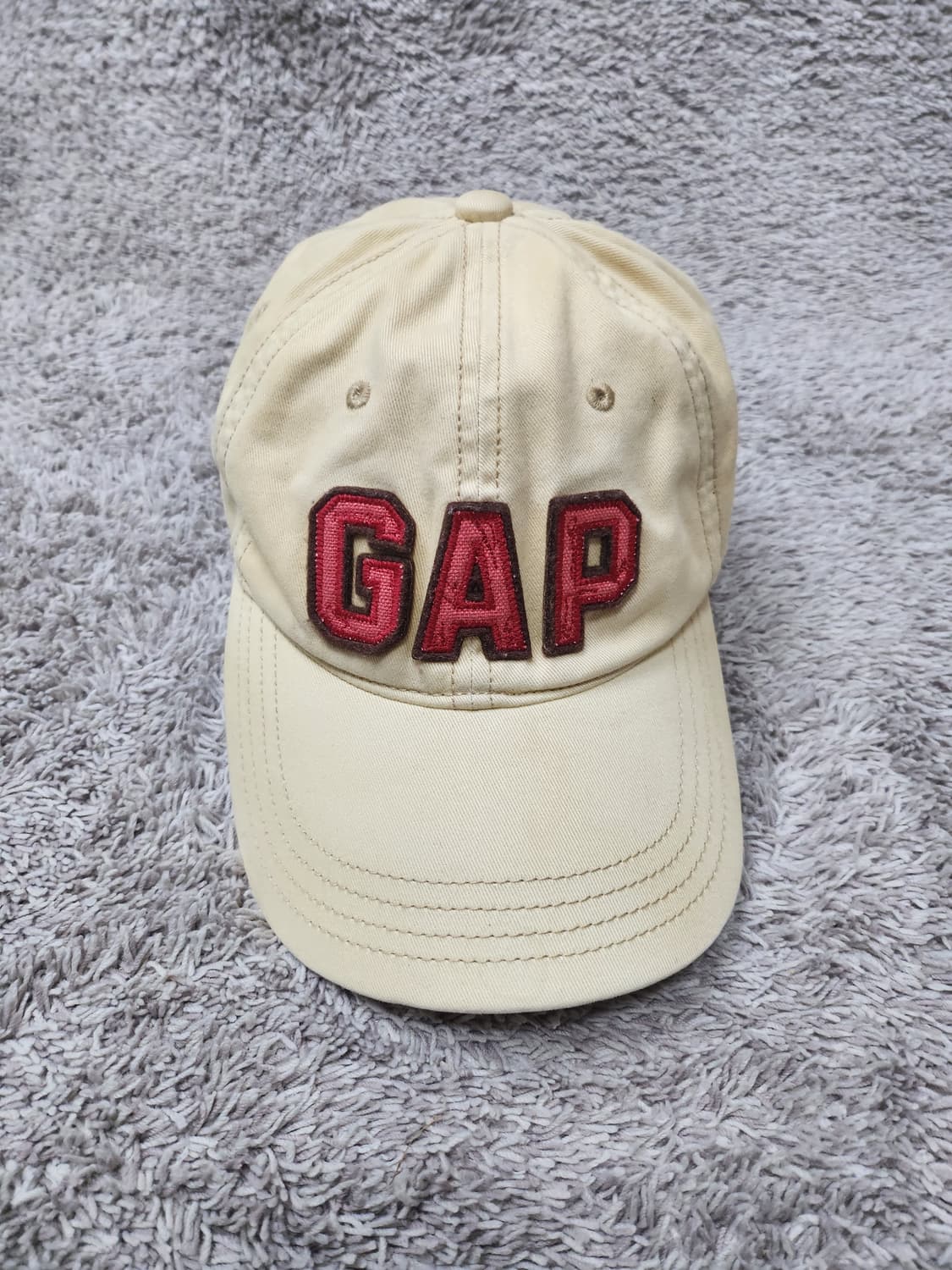 빈티지 GAP 베이지색 볼캡 (1969) 새제품급 상품이미지10