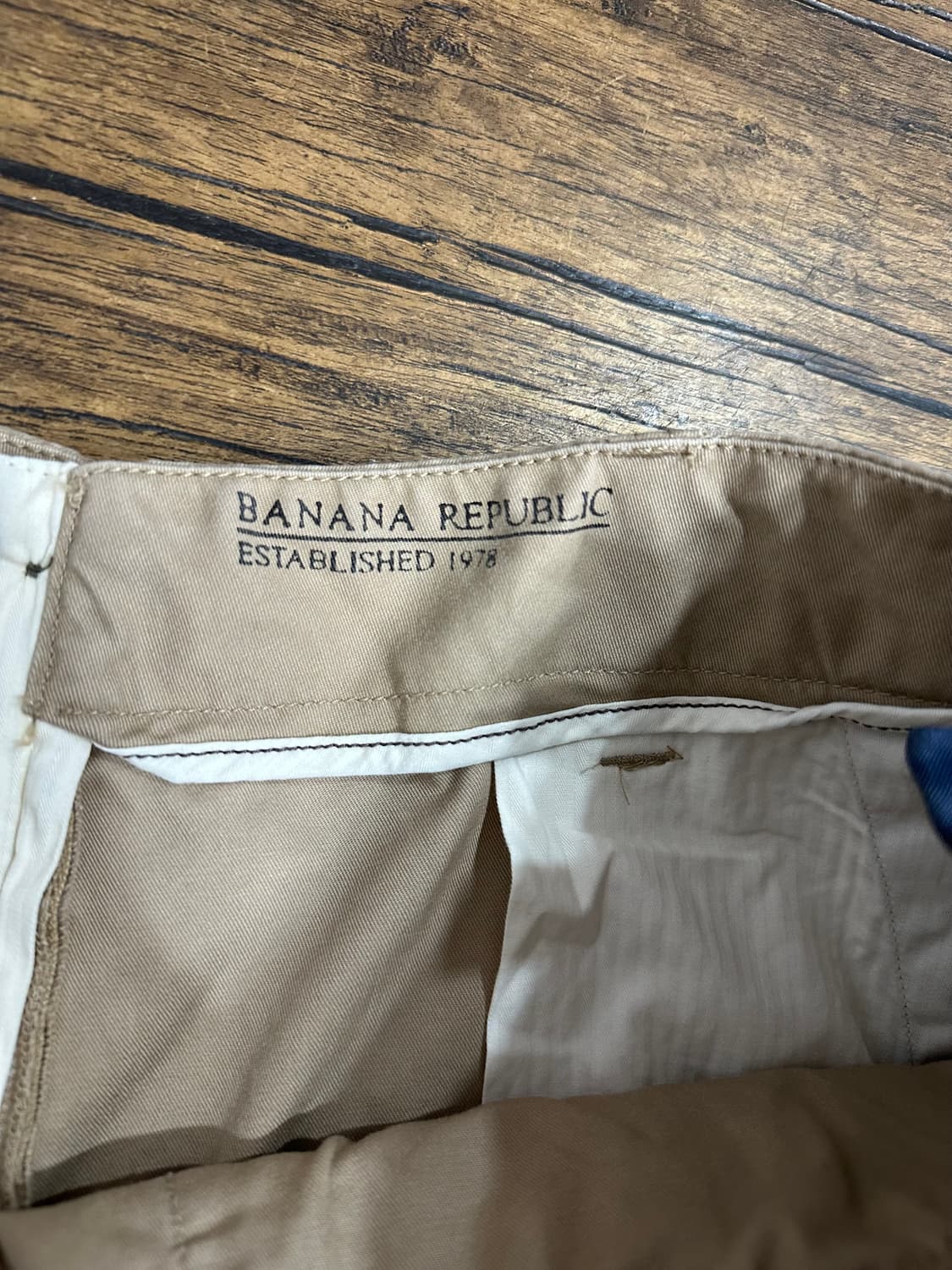 바나나리퍼블릭 카고 팬츠 베이지 32/32 상품이미지5