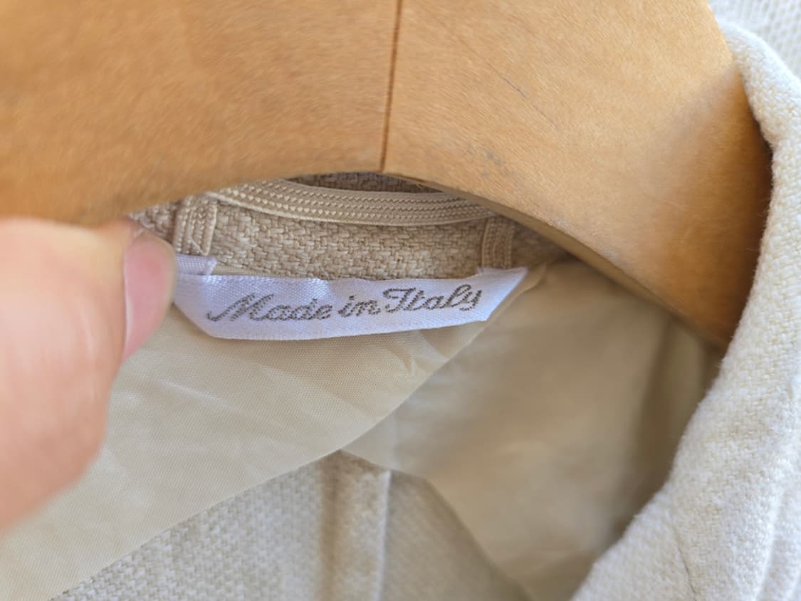 막스마라 리넨 투버튼 자켓 (made in italy) 상품이미지4