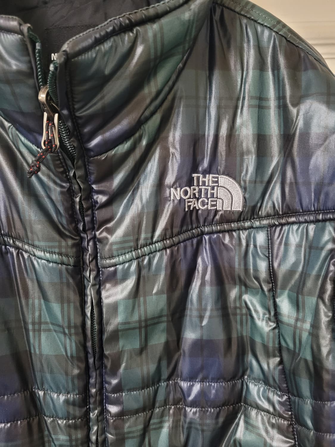 노스페이스 경량 엑셀로프트 체크패딩 상품이미지6