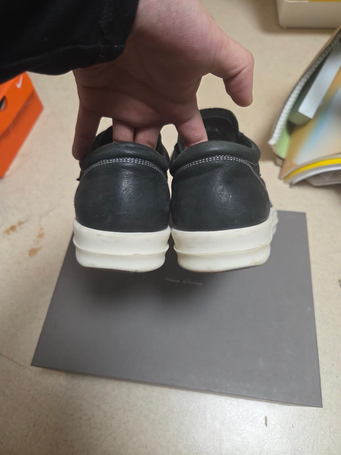 릭오웬스 빈티지 스니커즈 릭반스 41.5 상품이미지5