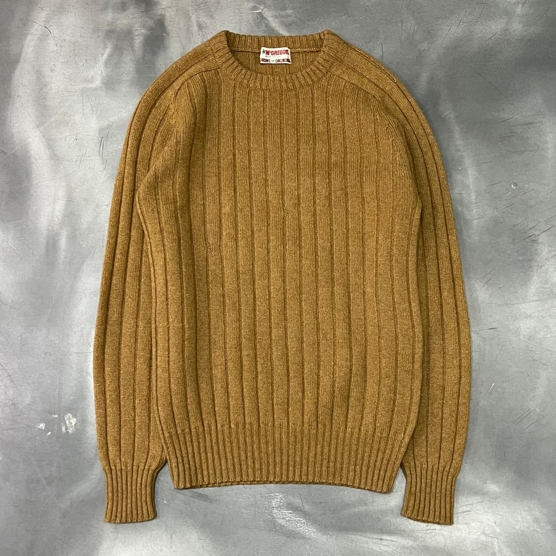  맥그리거 암패치 골지 니트 y15554 상품이미지1