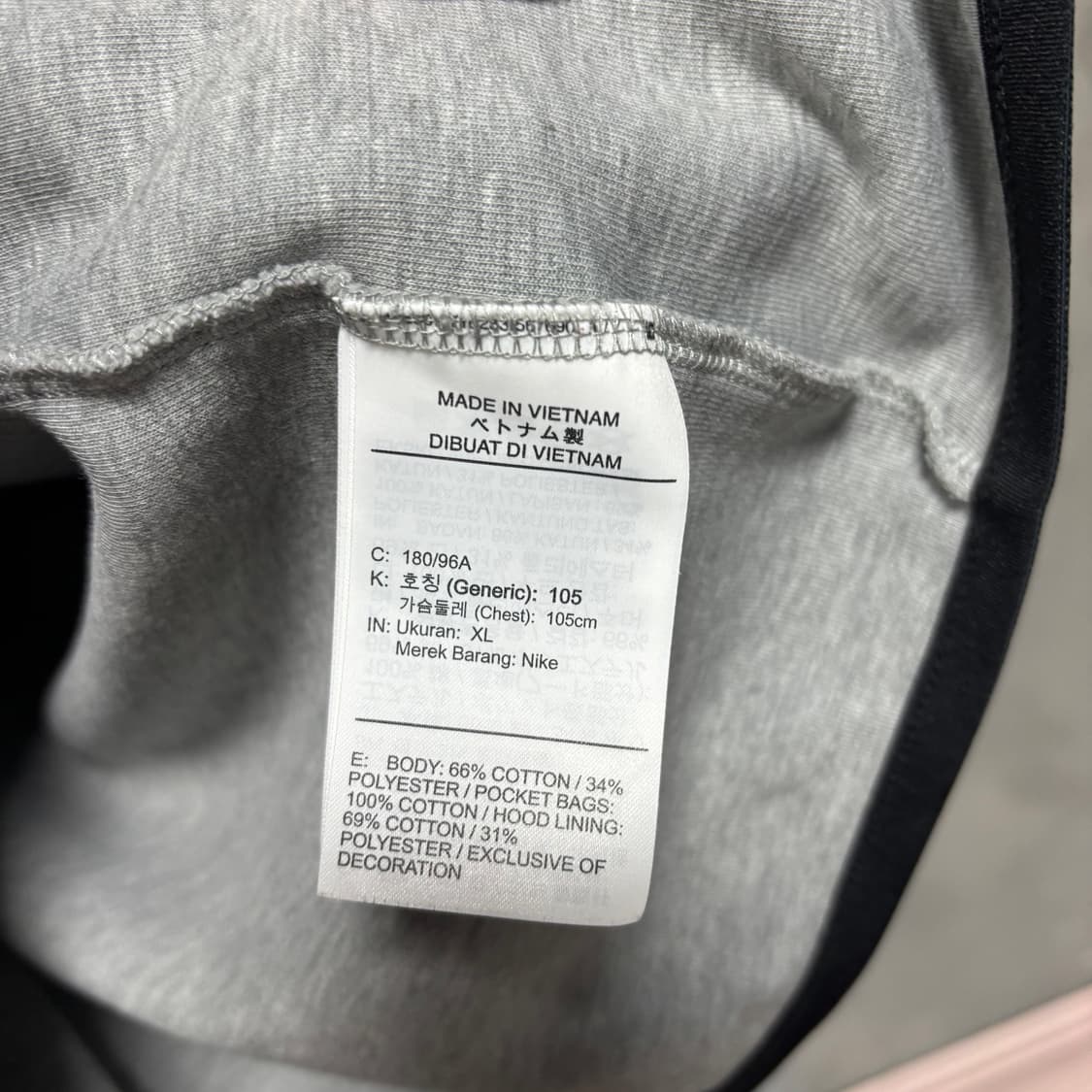나이키 테크팩 후드집업 그레이 2 상품이미지3