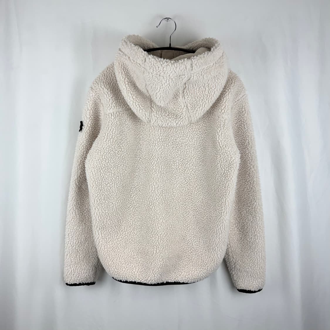 (S) 내셔널지오그래픽 양털 뽀글이 플리스 자켓 아이보리 상품이미지4