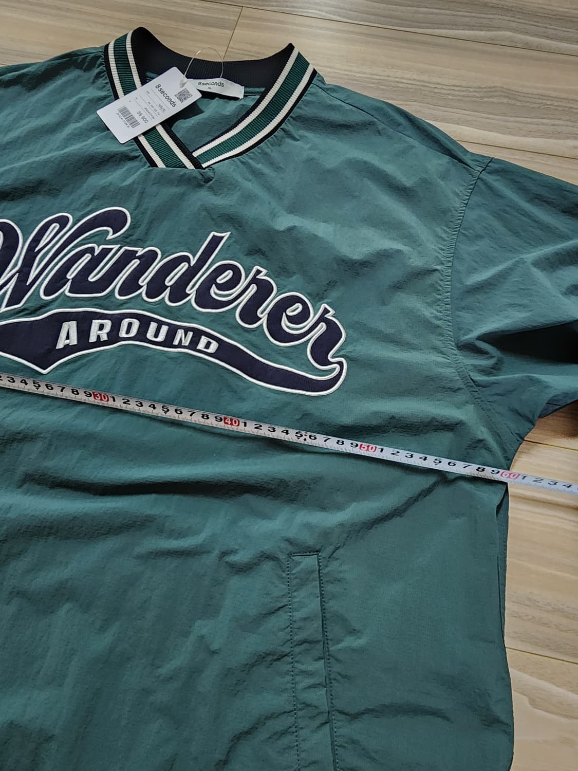 에잇세컨즈바람막이우븐브이넥풀오버xl 상품이미지7