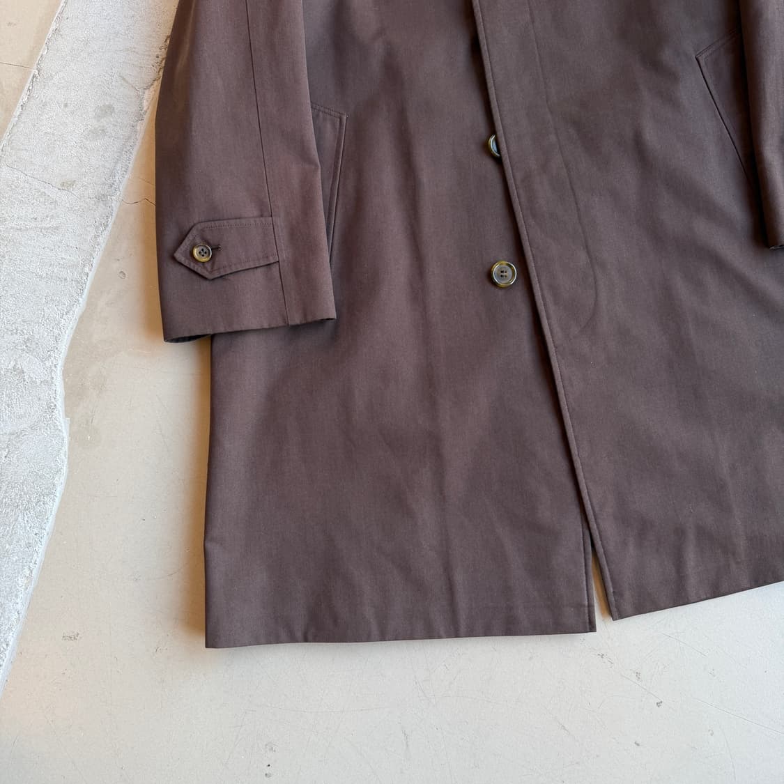 버버리 브라운 트렌치 코트 상품이미지4