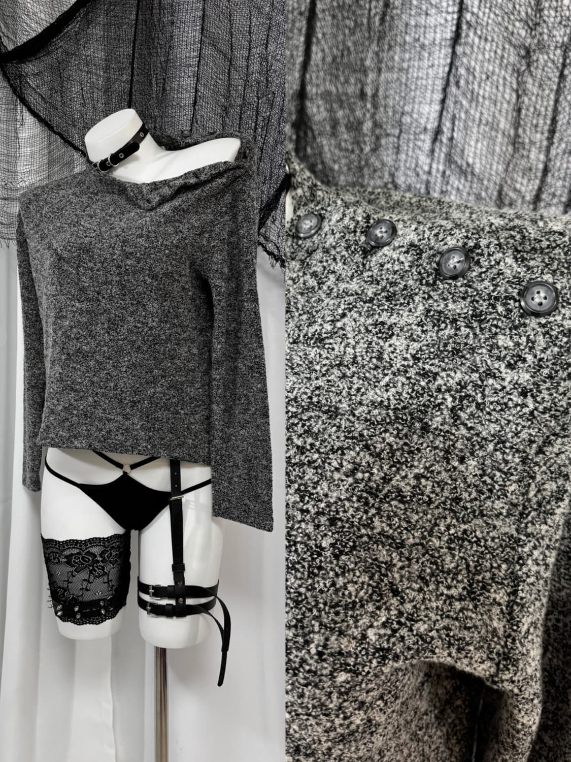 knit t-shirt 상품이미지1