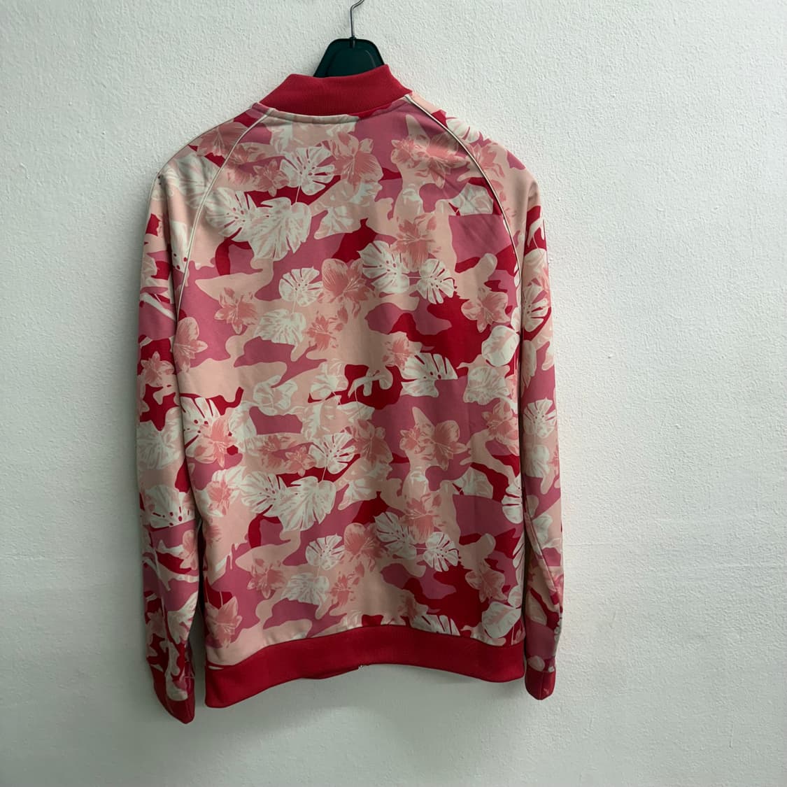 아디다스 플라워 패턴 져지 핑크 레드 (170) 상품이미지4