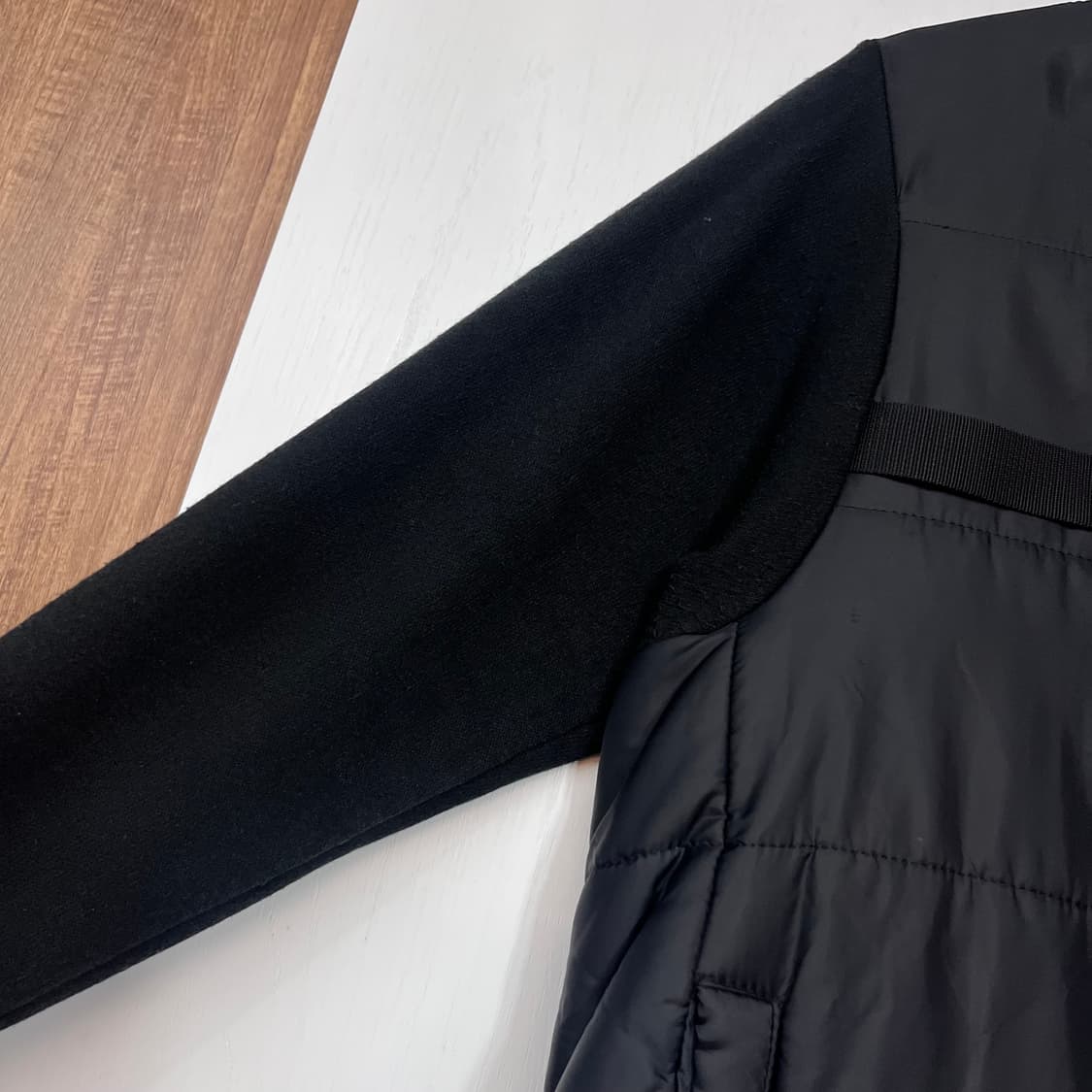 0608 wear 니트 소매 경량 자켓 상품이미지2