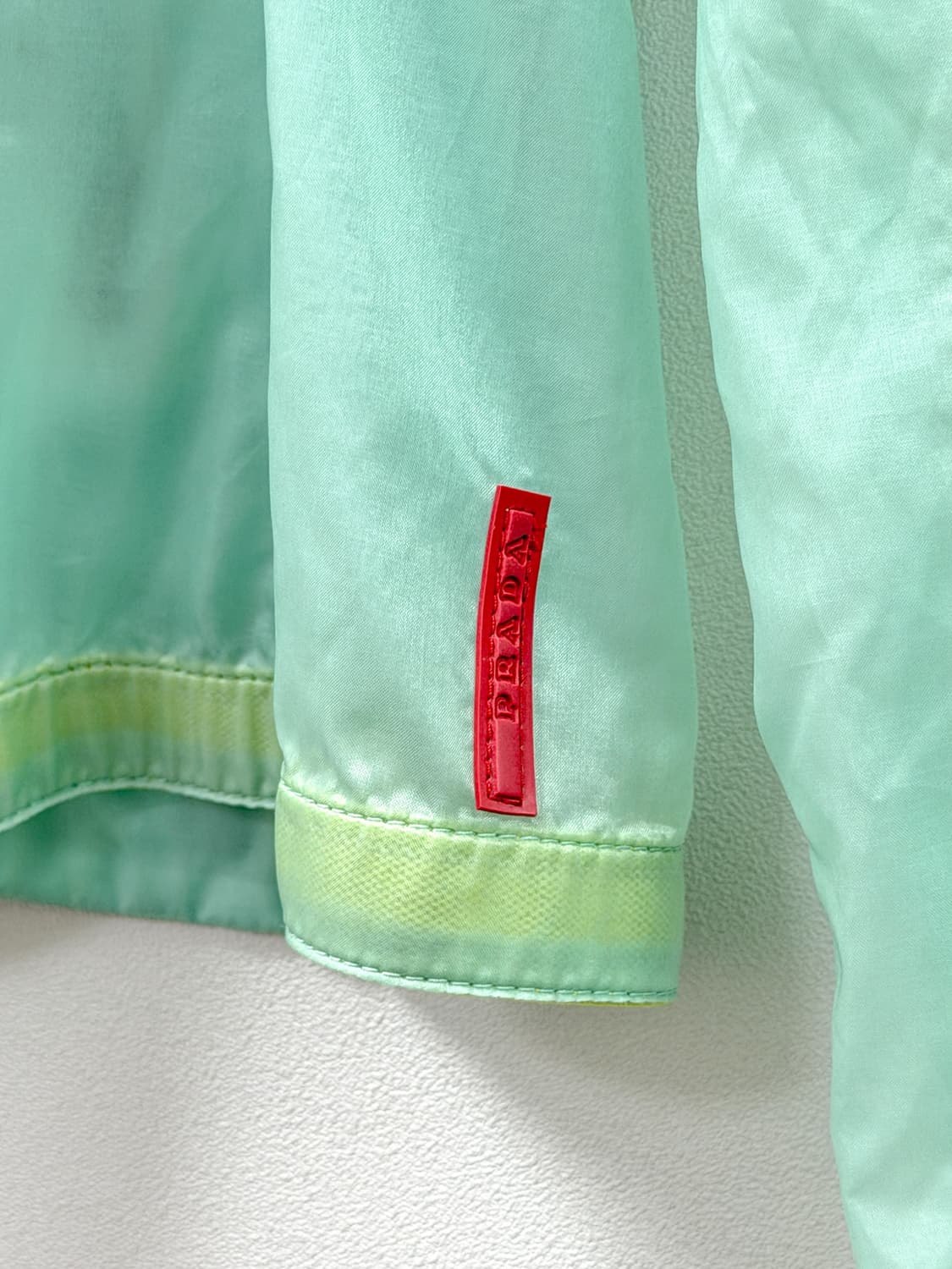 프라다 컬러블록 나일론 집업 자켓 상품이미지4