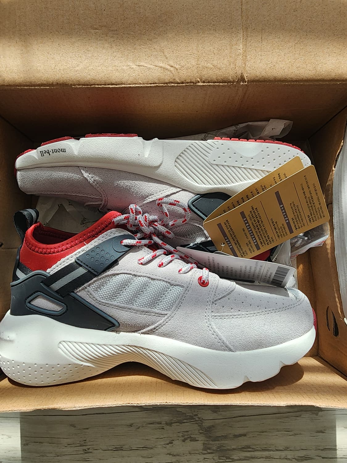 (새상품)몽벨 어반 리버 플렉스 슈즈 240 운동화 트래킹화 스니커즈 상품이미지1