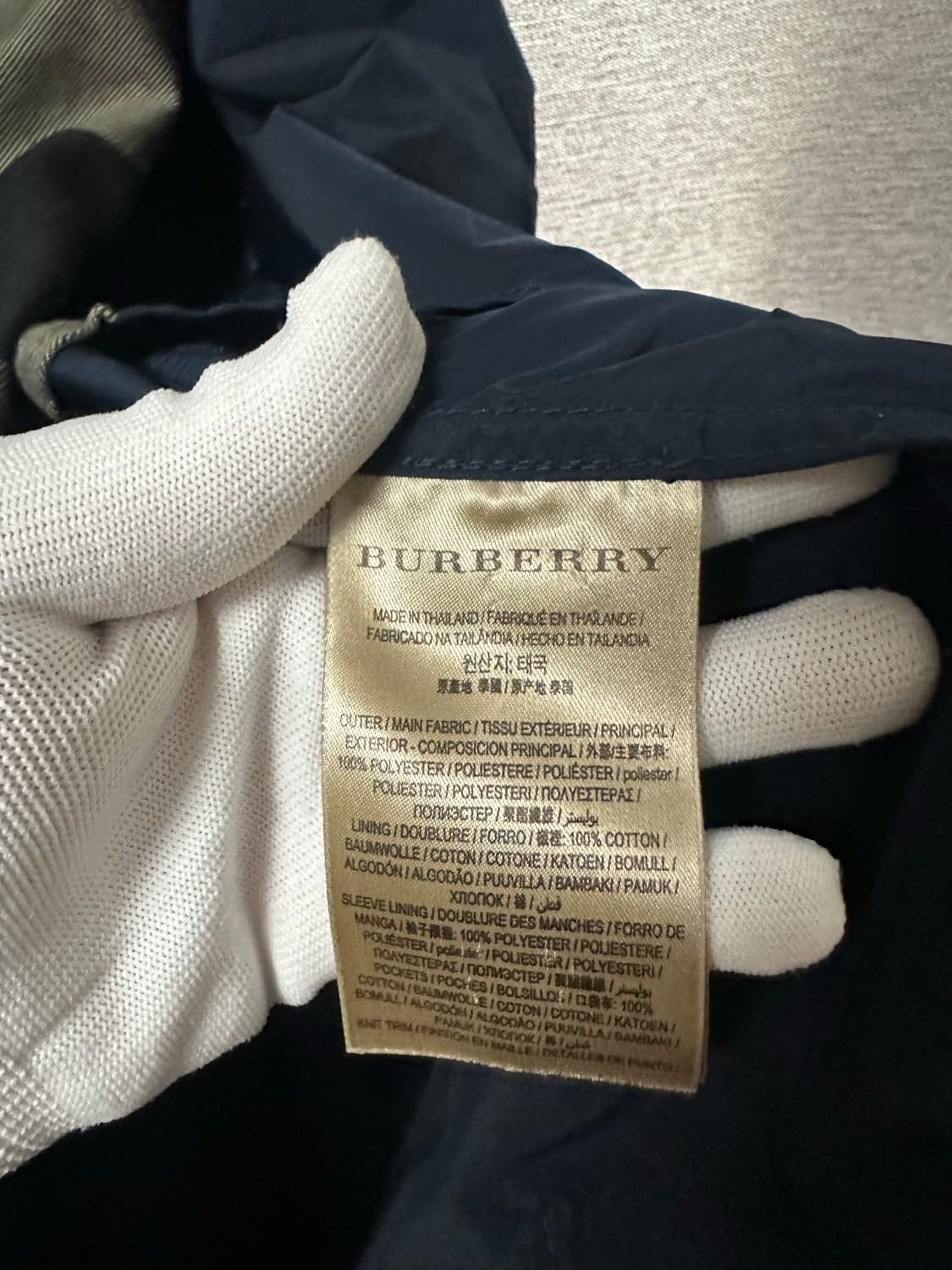버버리 스틸로고 브리튼 자켓 (L) 상품이미지8