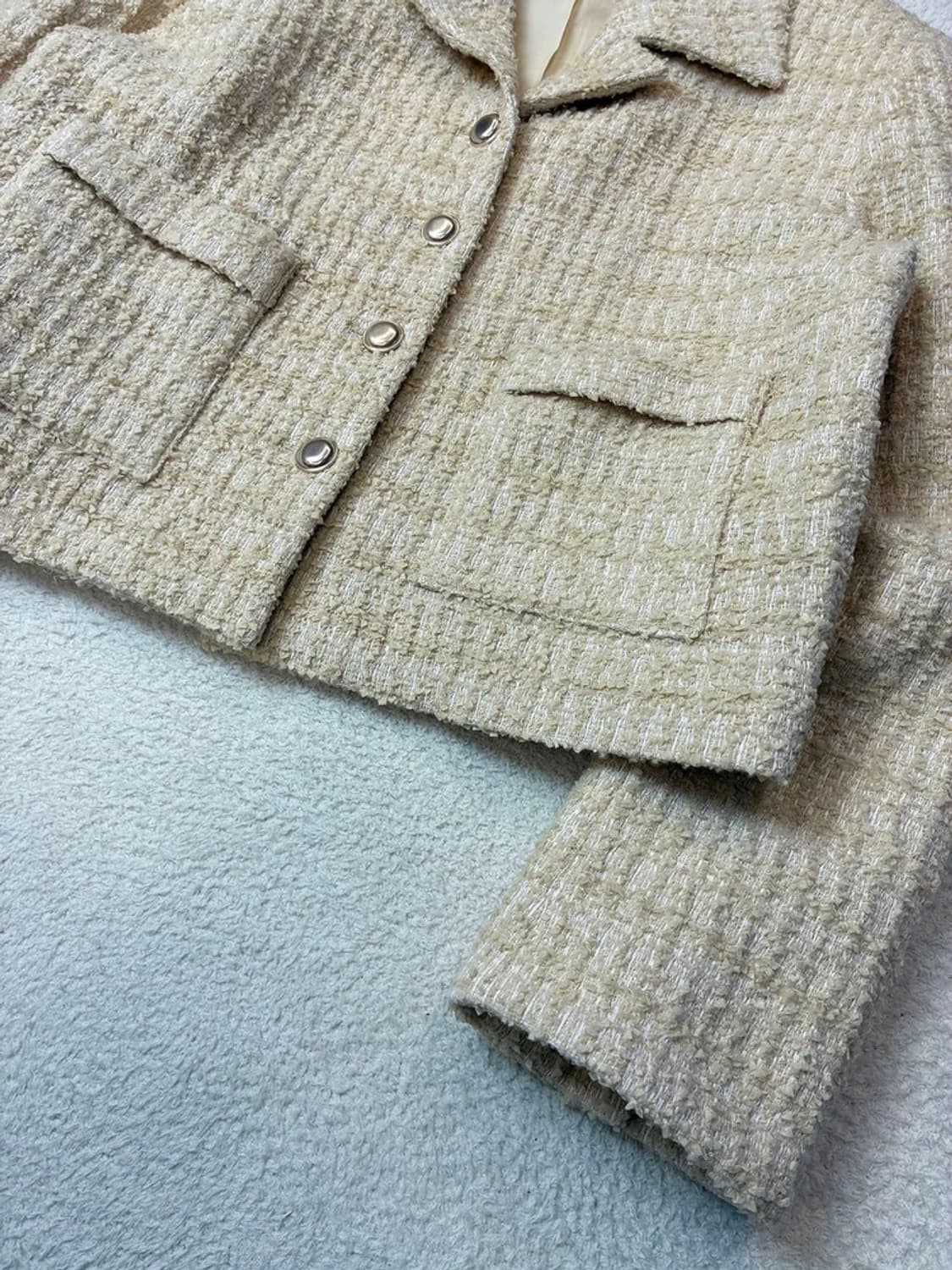 오르 ORR 23FW 크롭 트위드 자켓 PN6097 상품이미지4