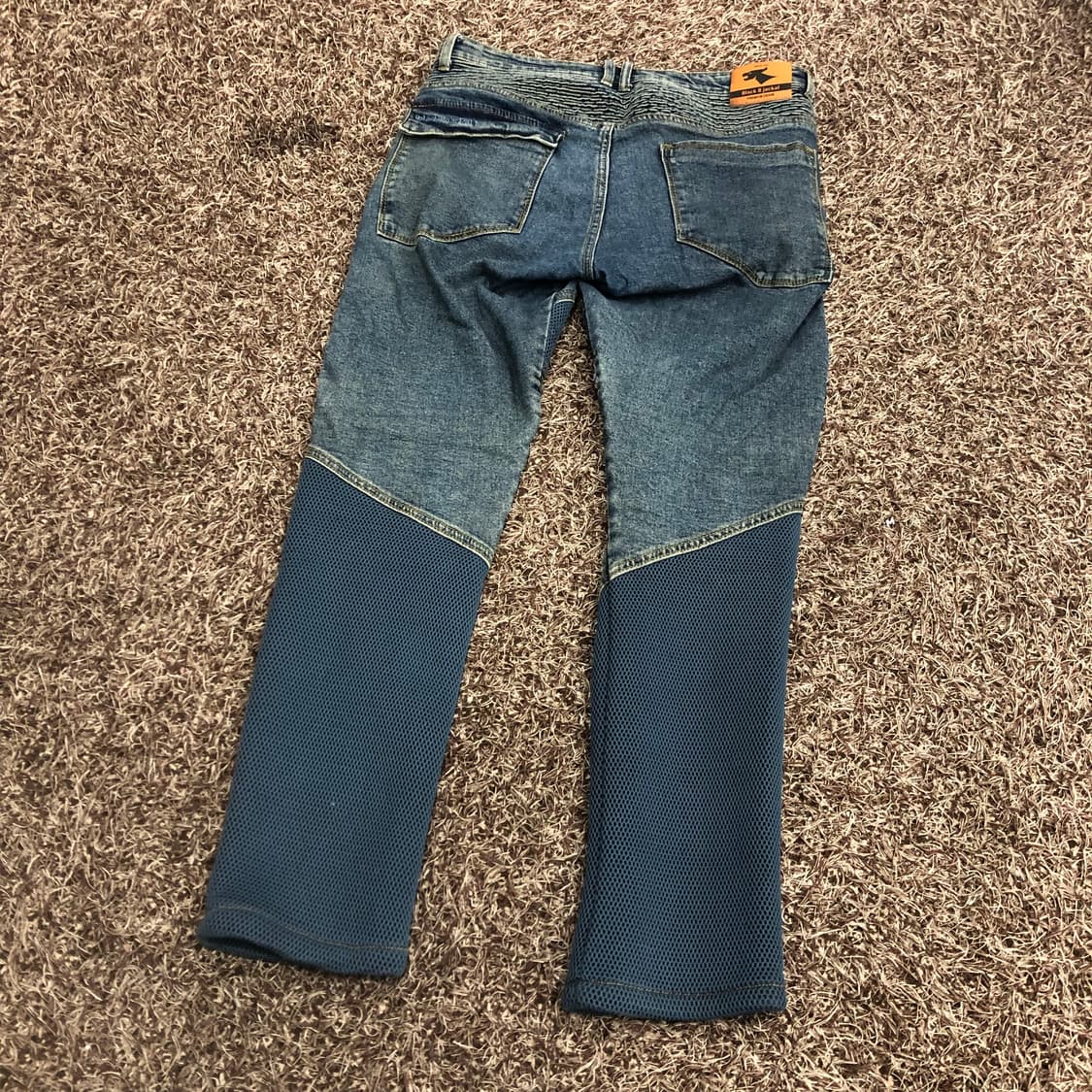 블랙비자칼 바이커 데님 팬츠 상품이미지4