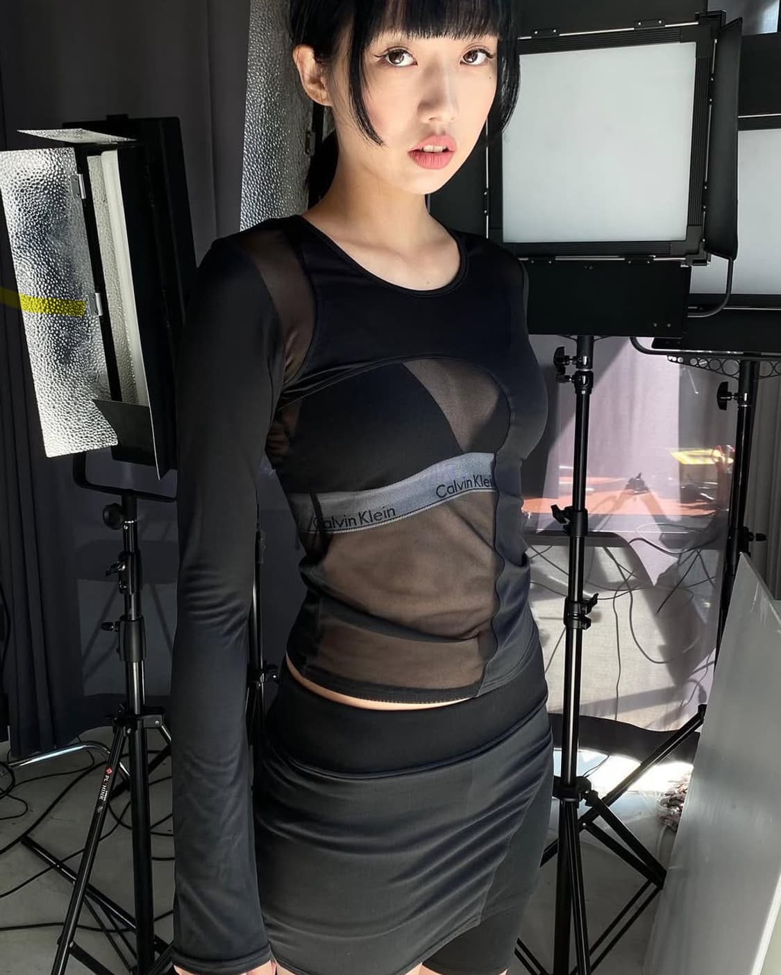 도키스 블랙 셋업  상품이미지1