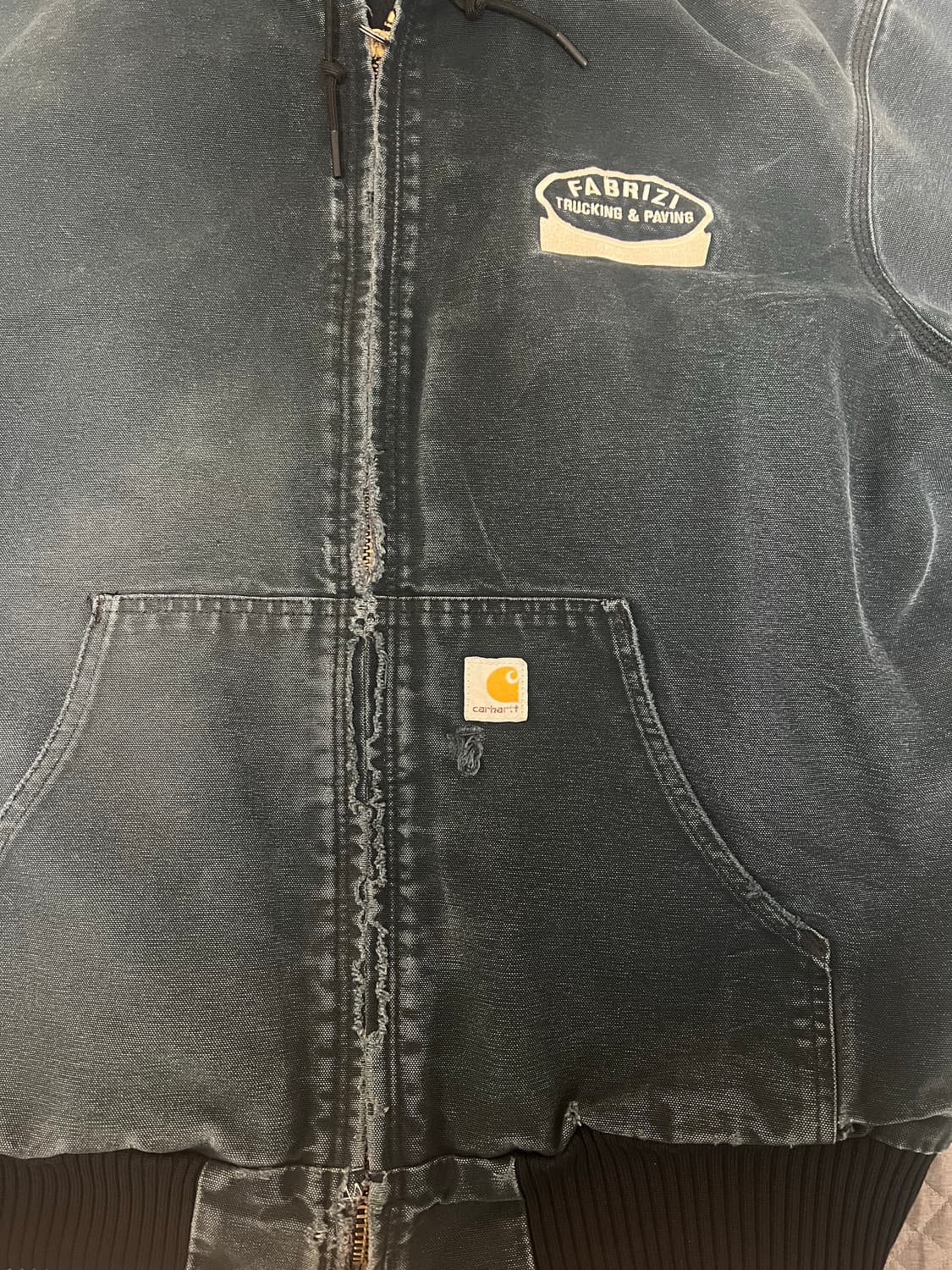 칼하트 j140 액티브 자켓 청록색 상품이미지2