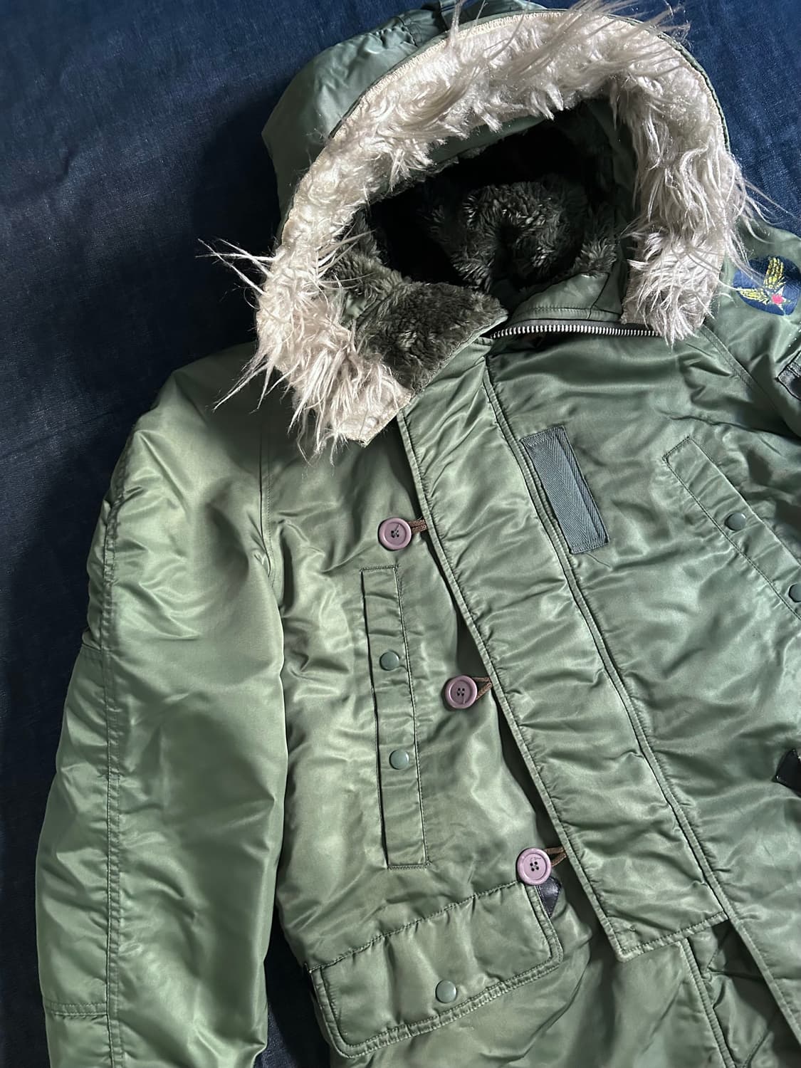 90s cooper mfg 민수용 N3A 파카 Made in USA 상품이미지2