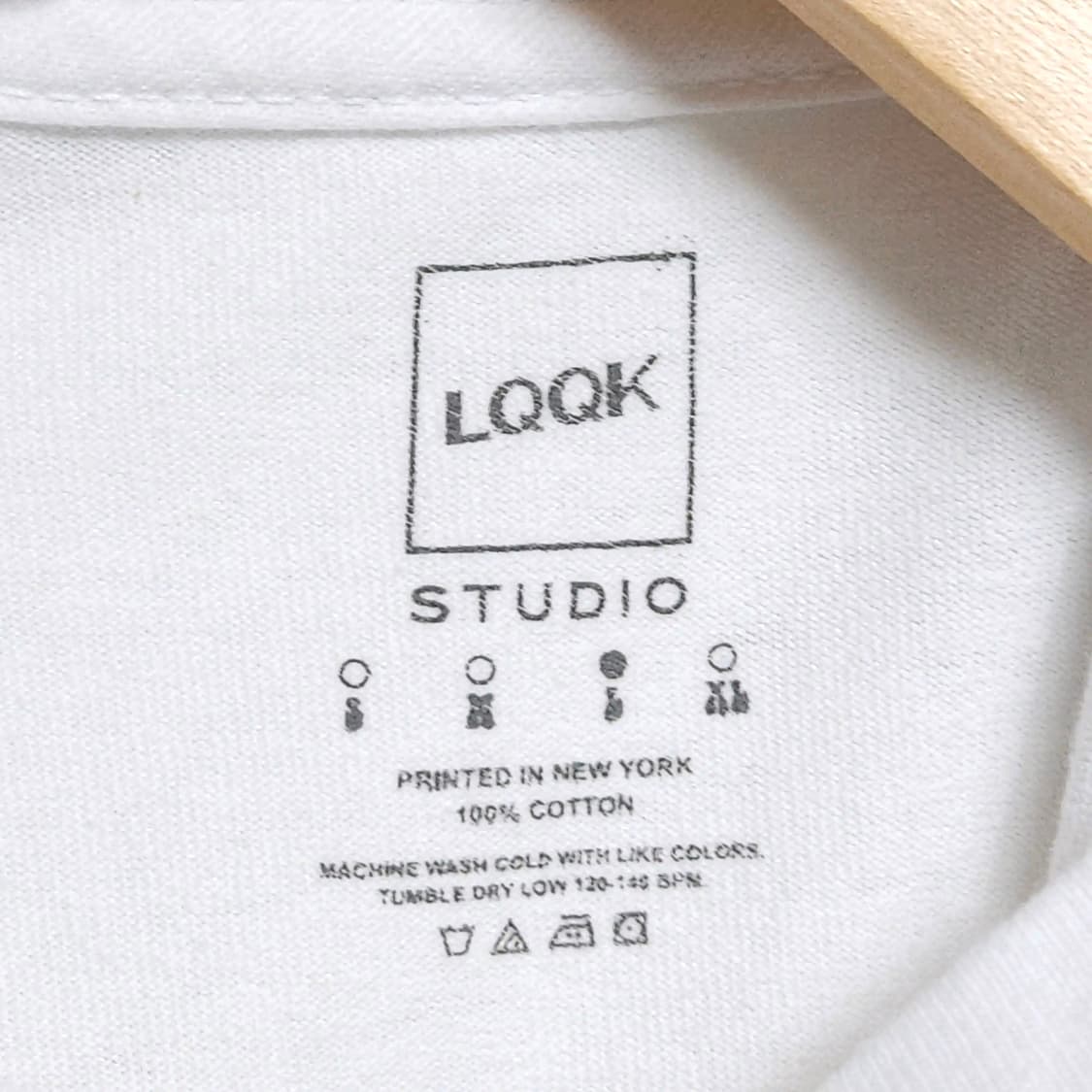 105~110)LQQK STUDIO 룩 스튜디오 프린트 반팔티 상품이미지4