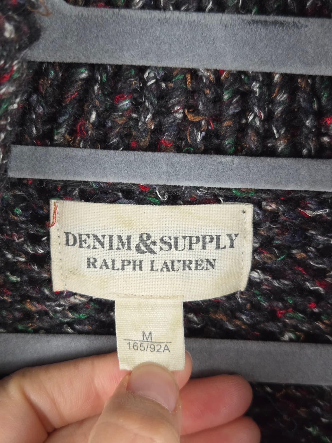 [무료배송]데님앤서플라이 랄프로렌 M 여성 울 실크 혼방 니트 가디건 상품이미지8