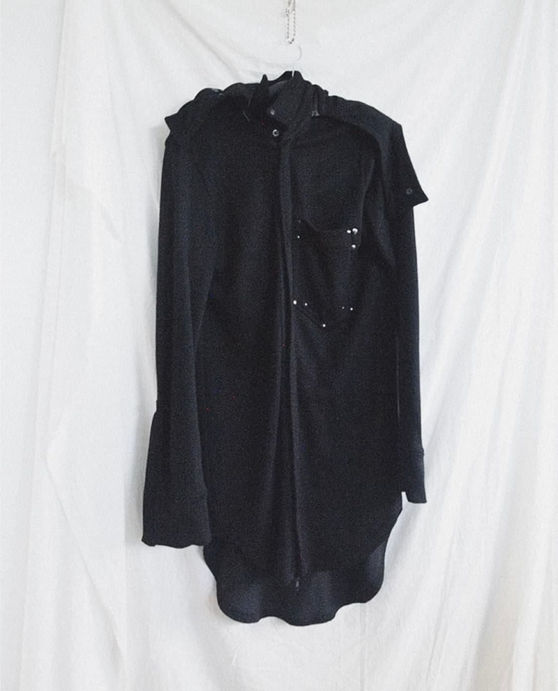 앤드뮐미스터 어쌔신 후드 롱 코트 상품이미지1