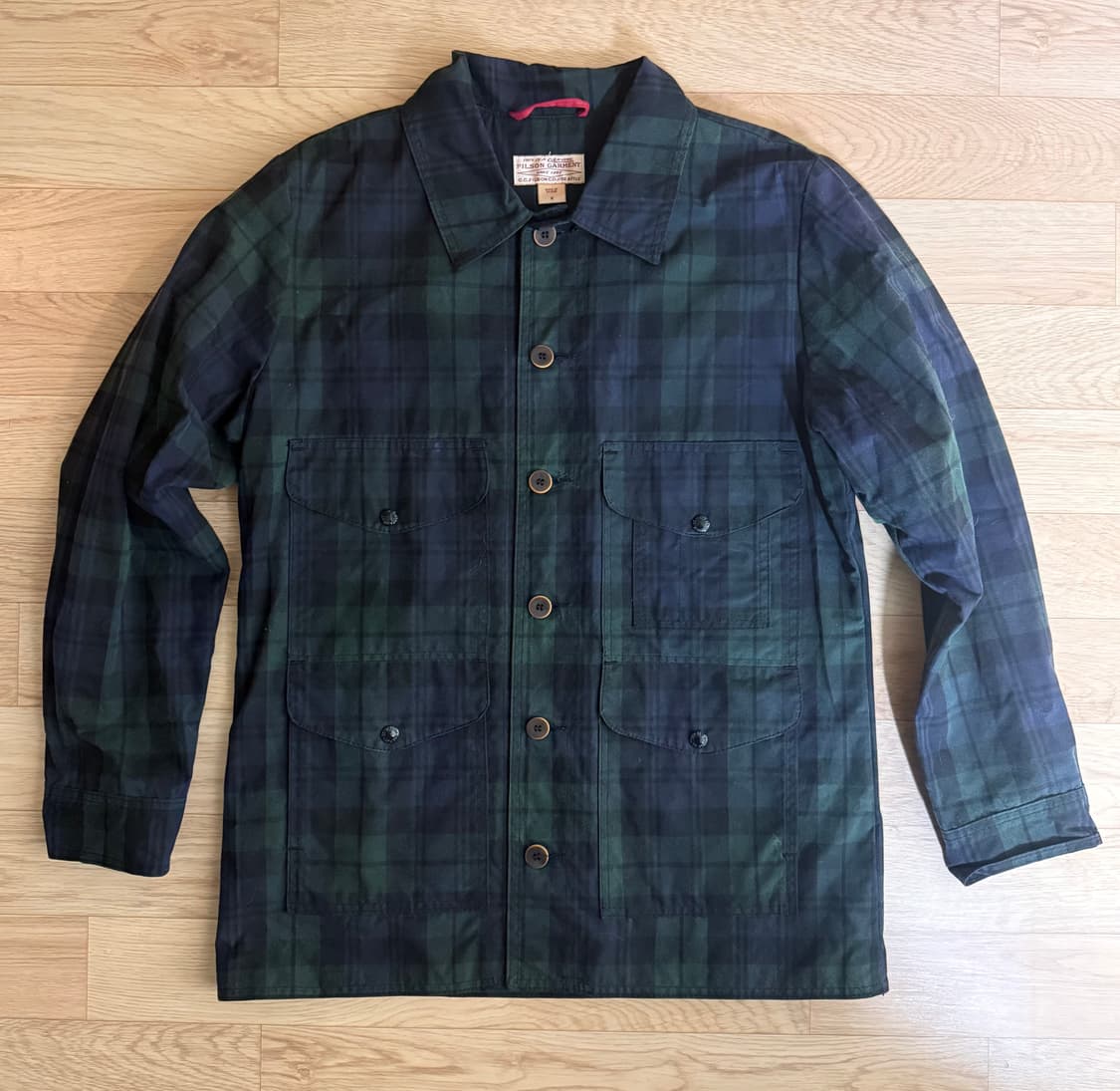 FILSON 블랙워치 왁스드 코튼 자켓 / 헤리티지 / 남성 M(105) 상품이미지1