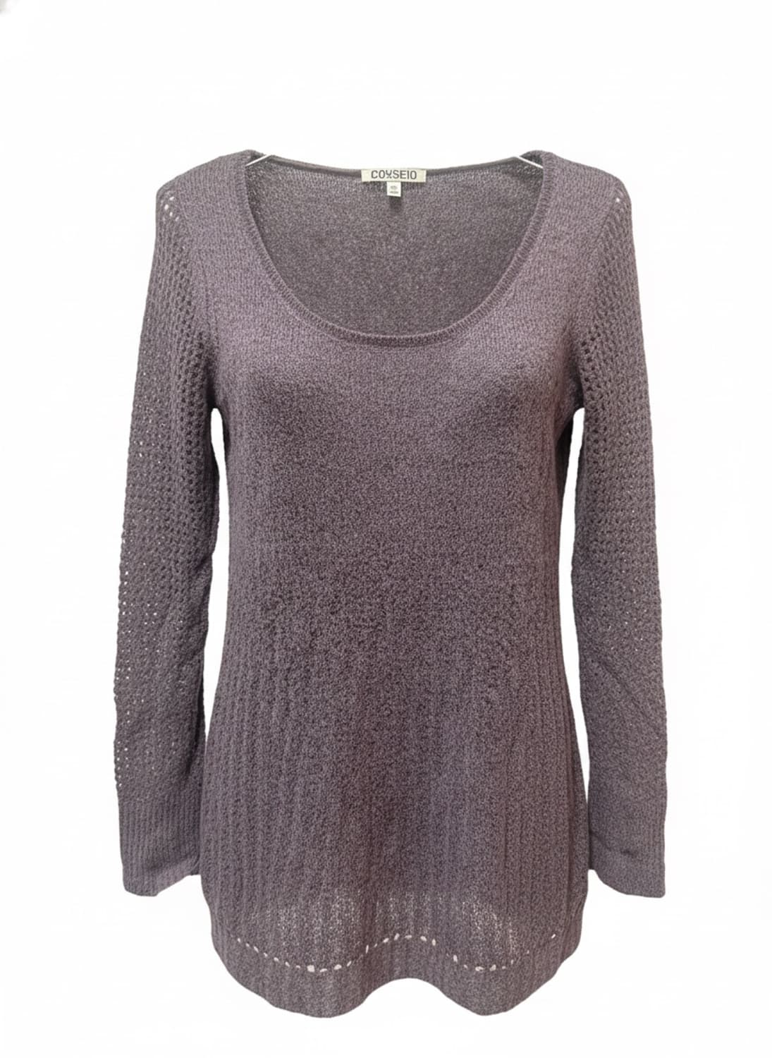 코이세이오 소프트 벨 니트 퍼플 coyseio soft bell knit 상품이미지4