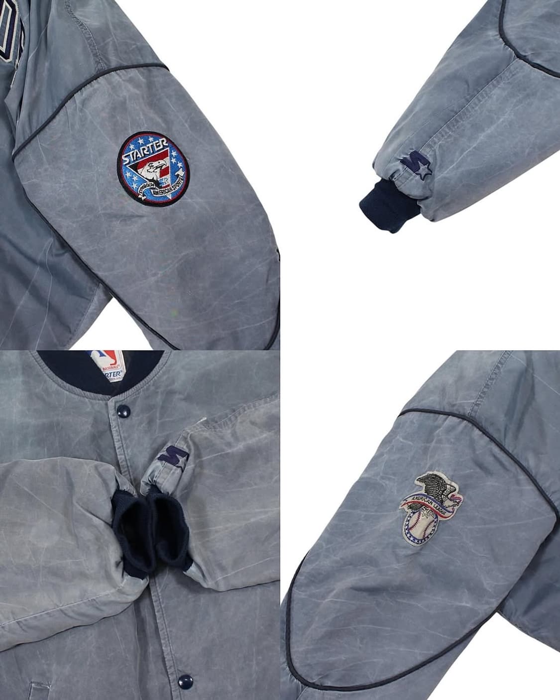 1980s USA 스타터 뉴욕양키스 자켓 MLB 메이저리그 빈티지 미국제 상품이미지7