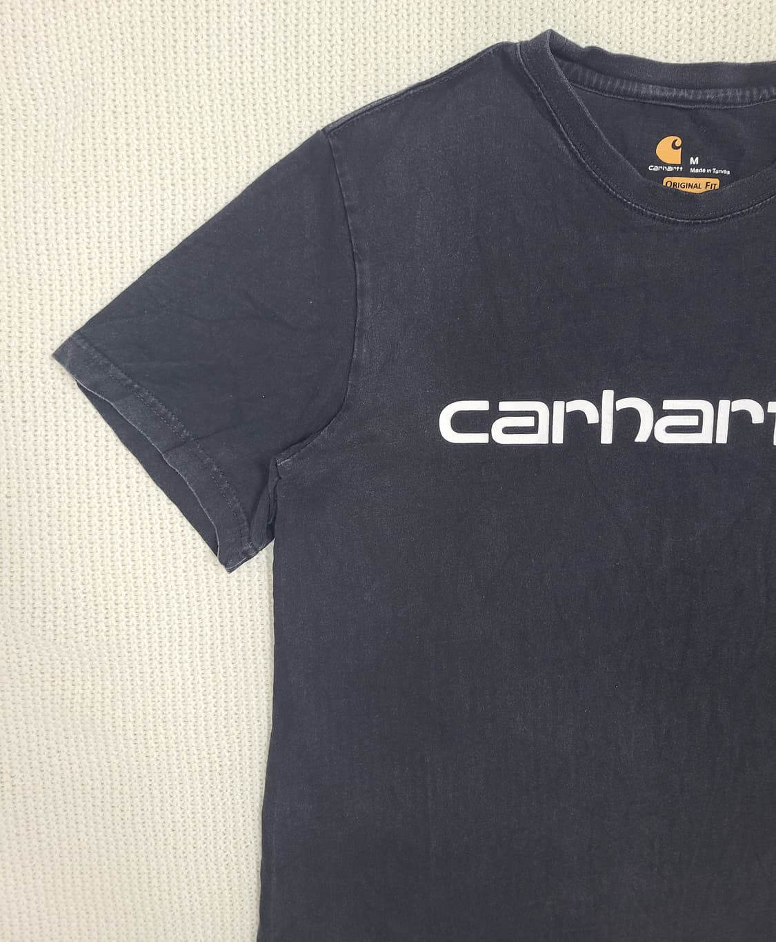 Carhartt 워크웨어 오리지널핏 로고 반팔티 상품이미지2