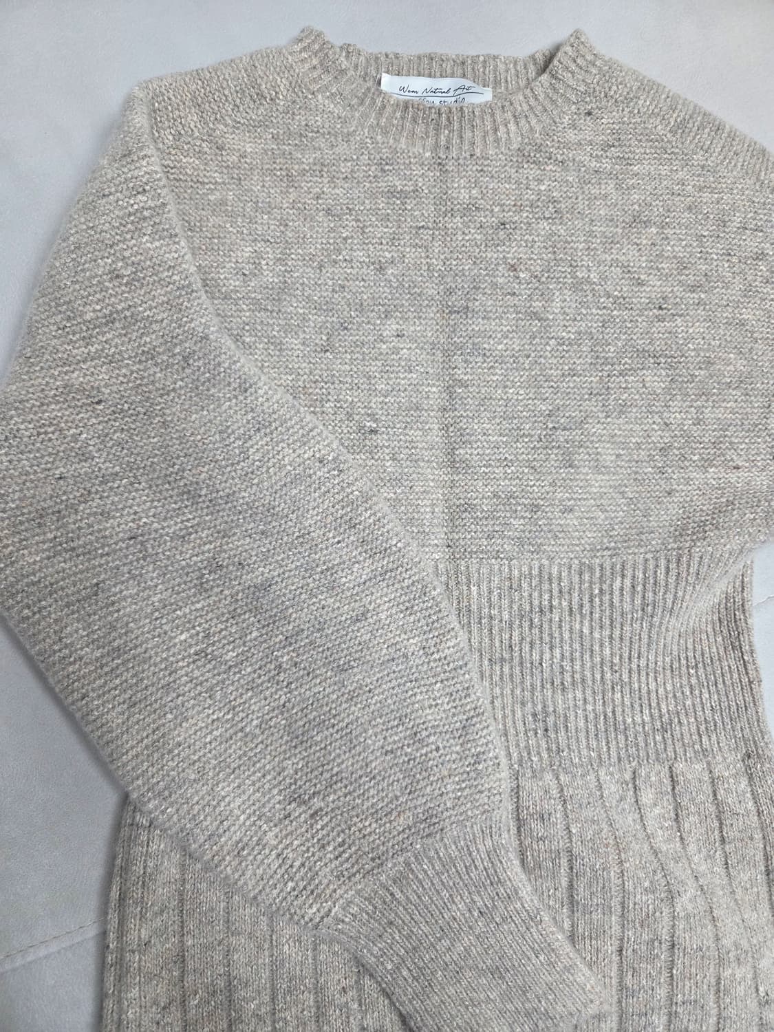 오프온스튜디오 WOOLNEP 니트 원피스 상품이미지6