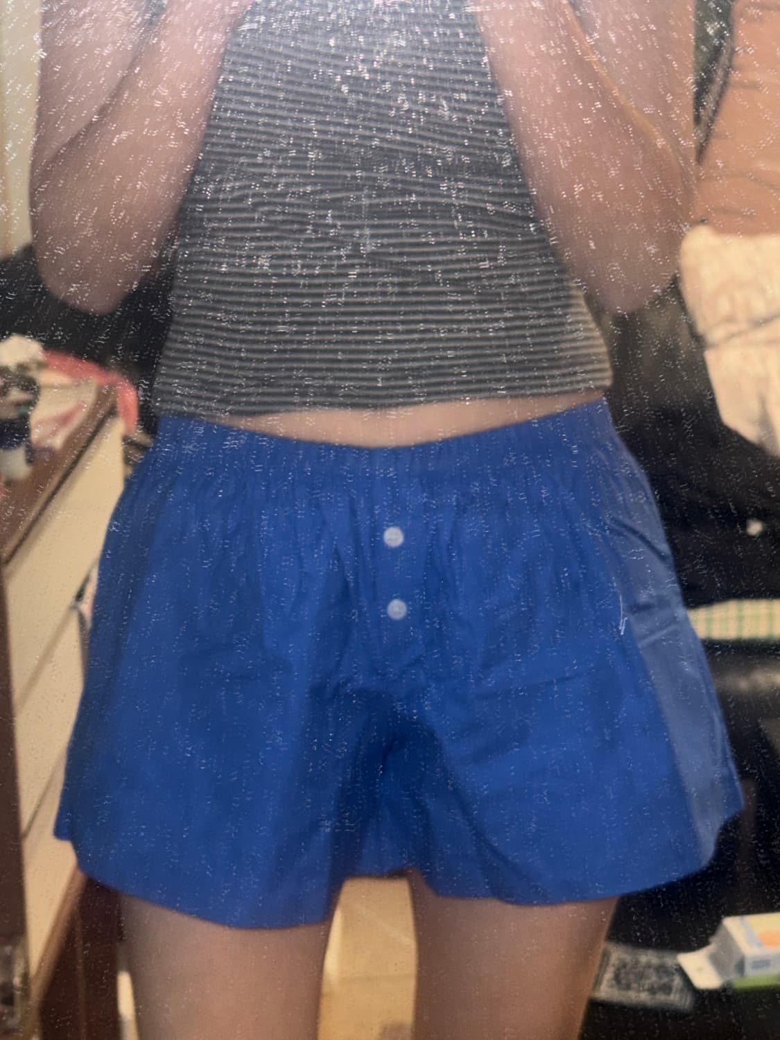 블루 반바지 상품이미지2