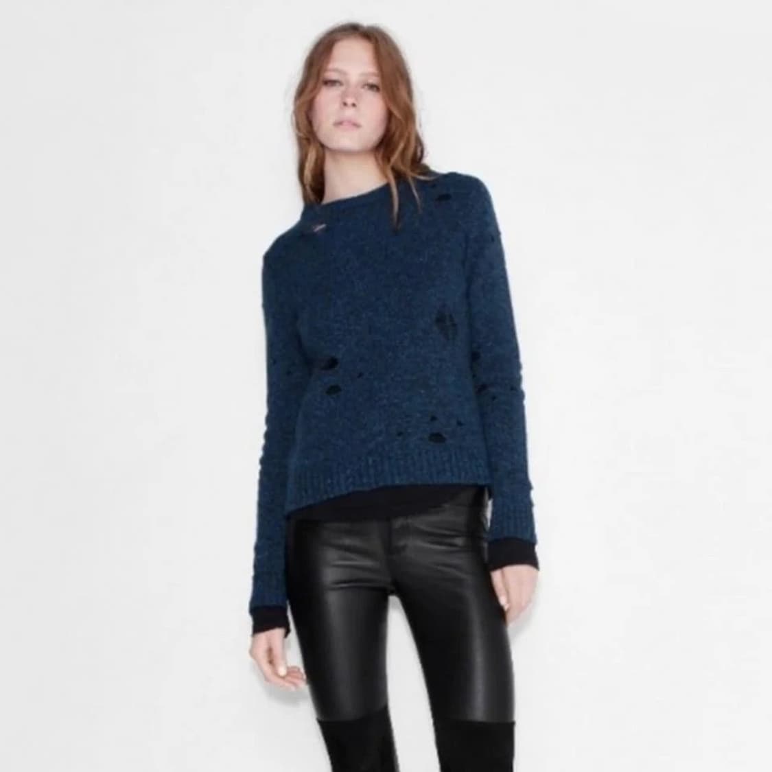 쟈딕앤볼테르 delly 메리노 울 니트 상품이미지1