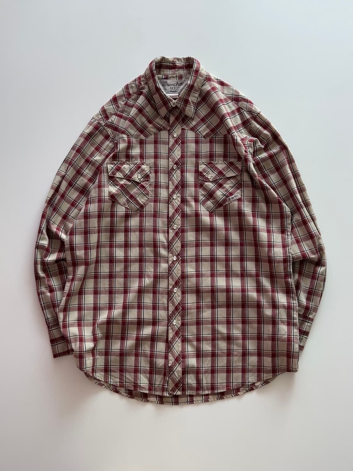 랭글러 웨스턴 체크 셔츠 XLT 상품이미지1