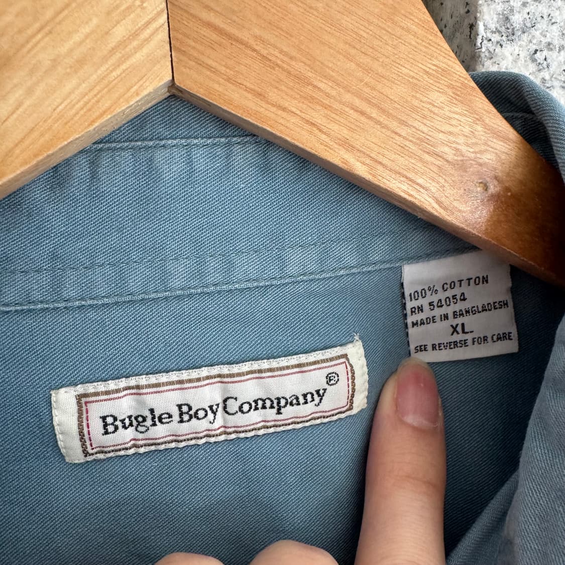 버글보이 크라운 포켓 코튼 셔츠 상품이미지10