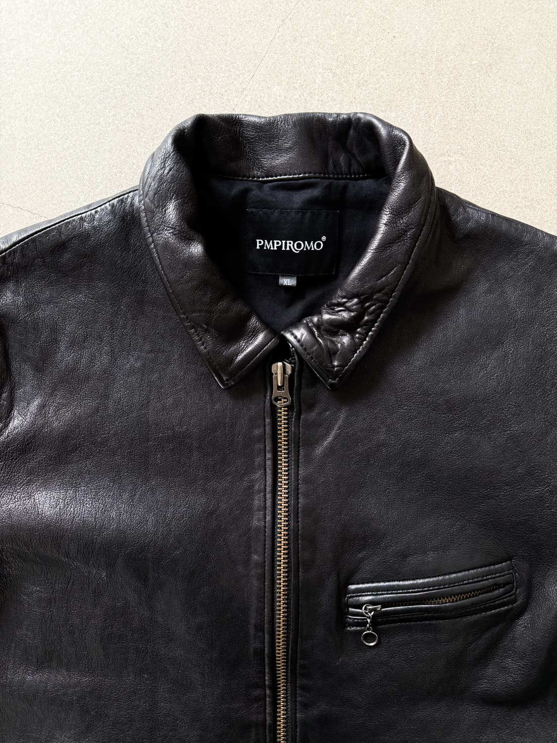 Pmpiromo Sheepskin Leather Jacket 상품이미지3