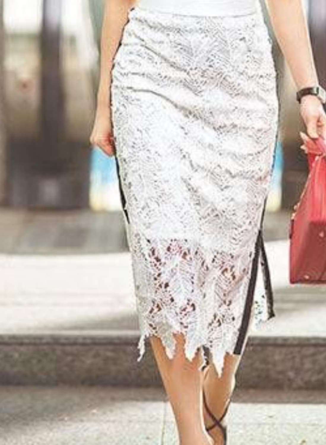 사카이 레이스 Ma-1 자켓, 스커트 셋트(2) 상품이미지2