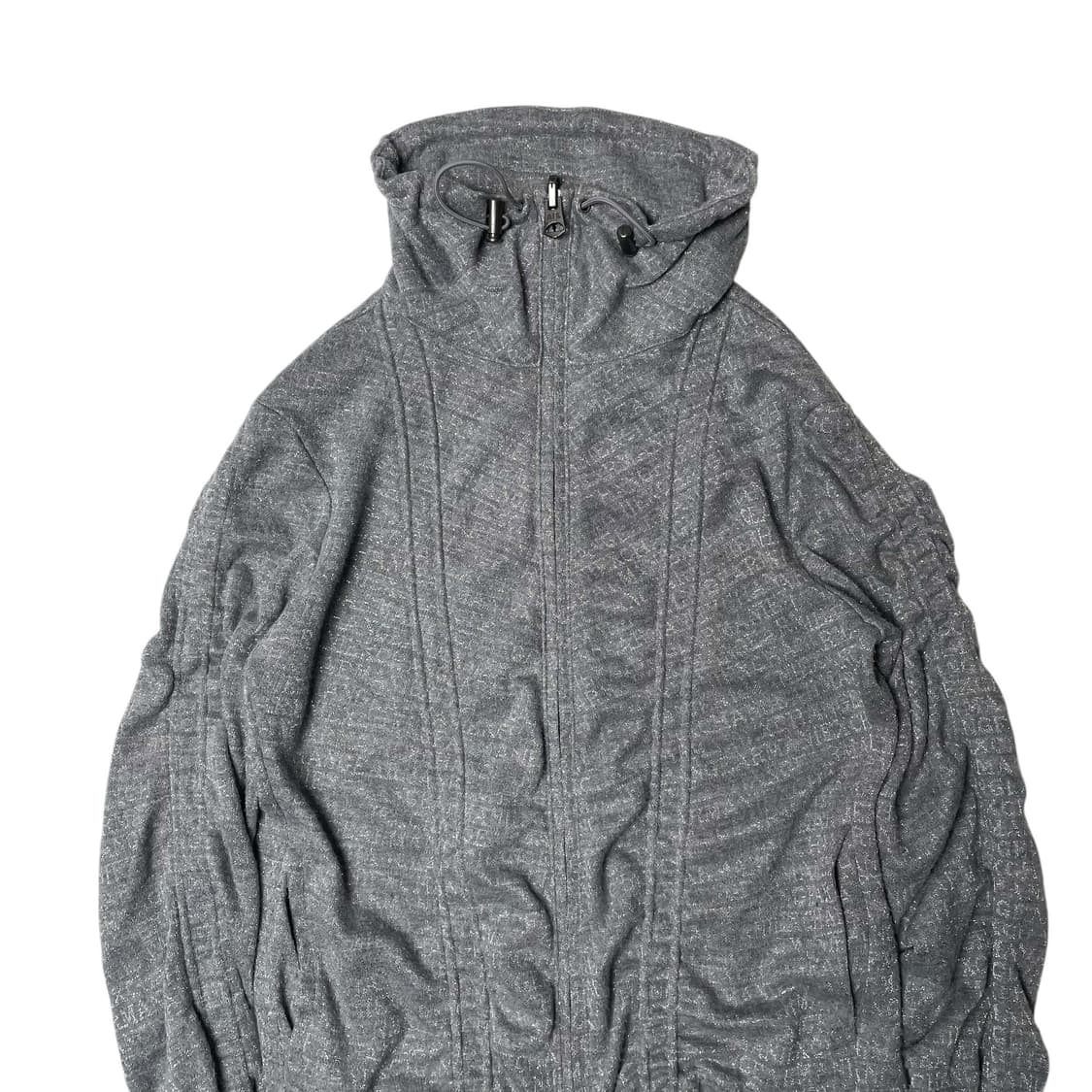 Armani exchange 글리터 레터링 셔링 집업 자켓 상품이미지2