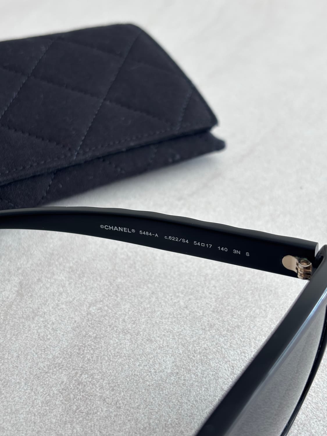 정품 샤넬 선글라스 블랙 5484-A 상품이미지3