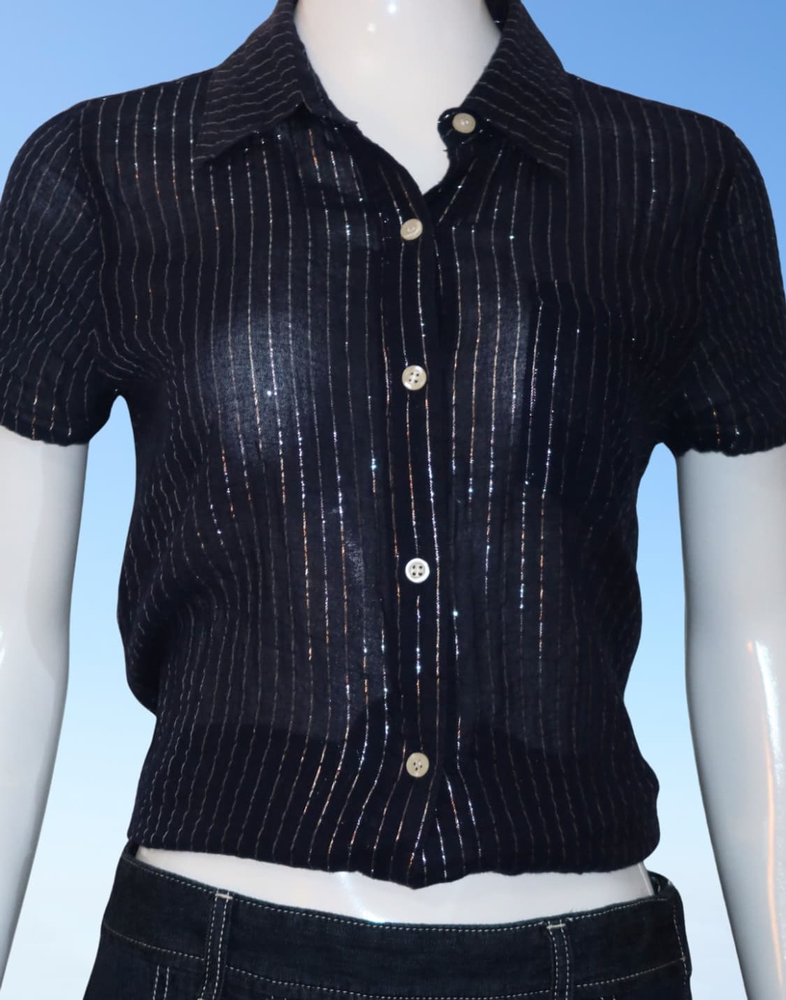 Silver Trace Blouse 상품이미지1