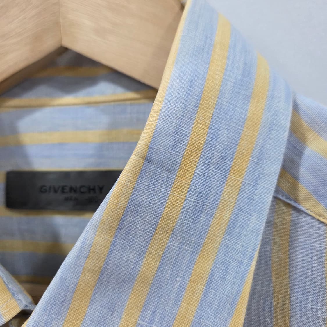 지방시 스트라이프 린넨 셔츠 100 상품이미지6