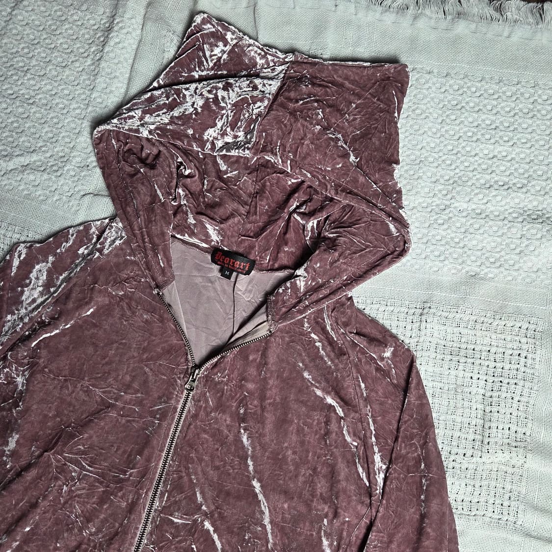 [Deorart] 디오라토 네코 벨벳 후드집업 상품이미지3