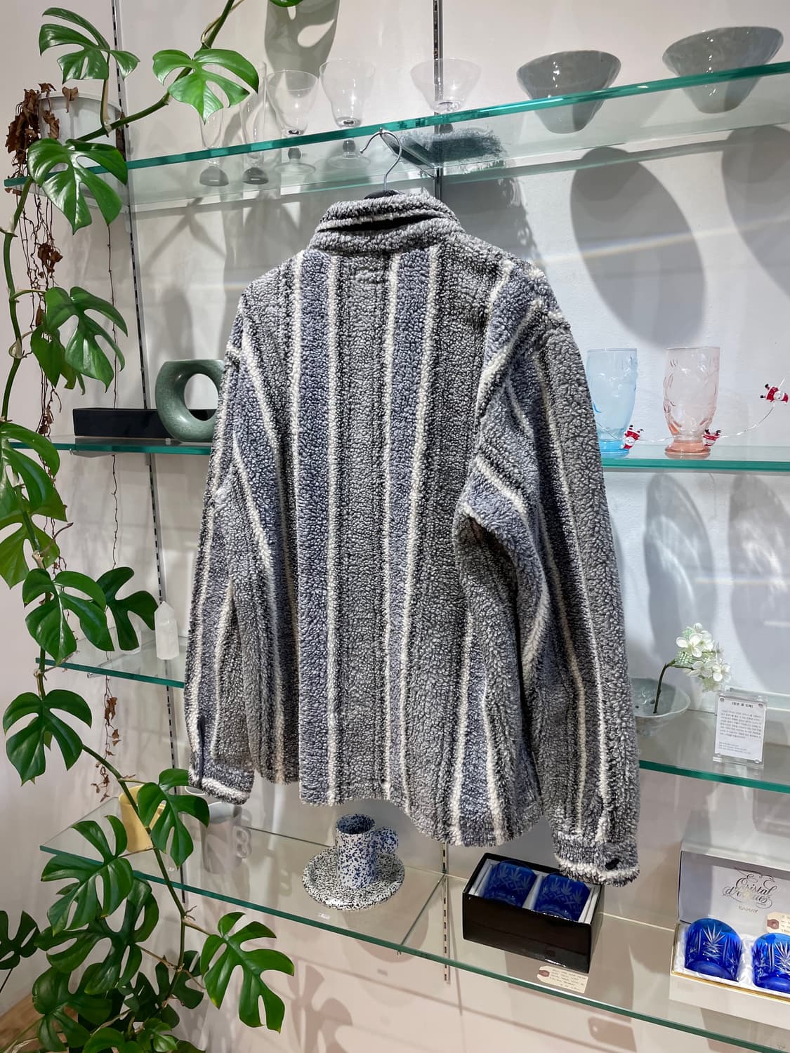 스투시 sherpa shirt jacket 상품이미지4