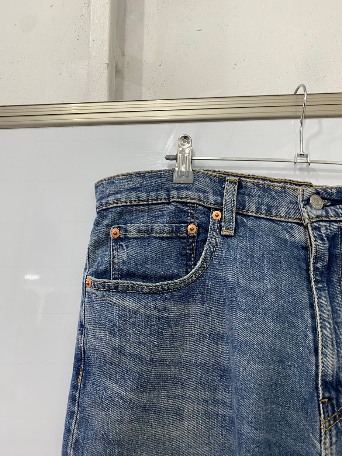리바이스 502 빅로고 데님팬츠(36) 상품이미지3