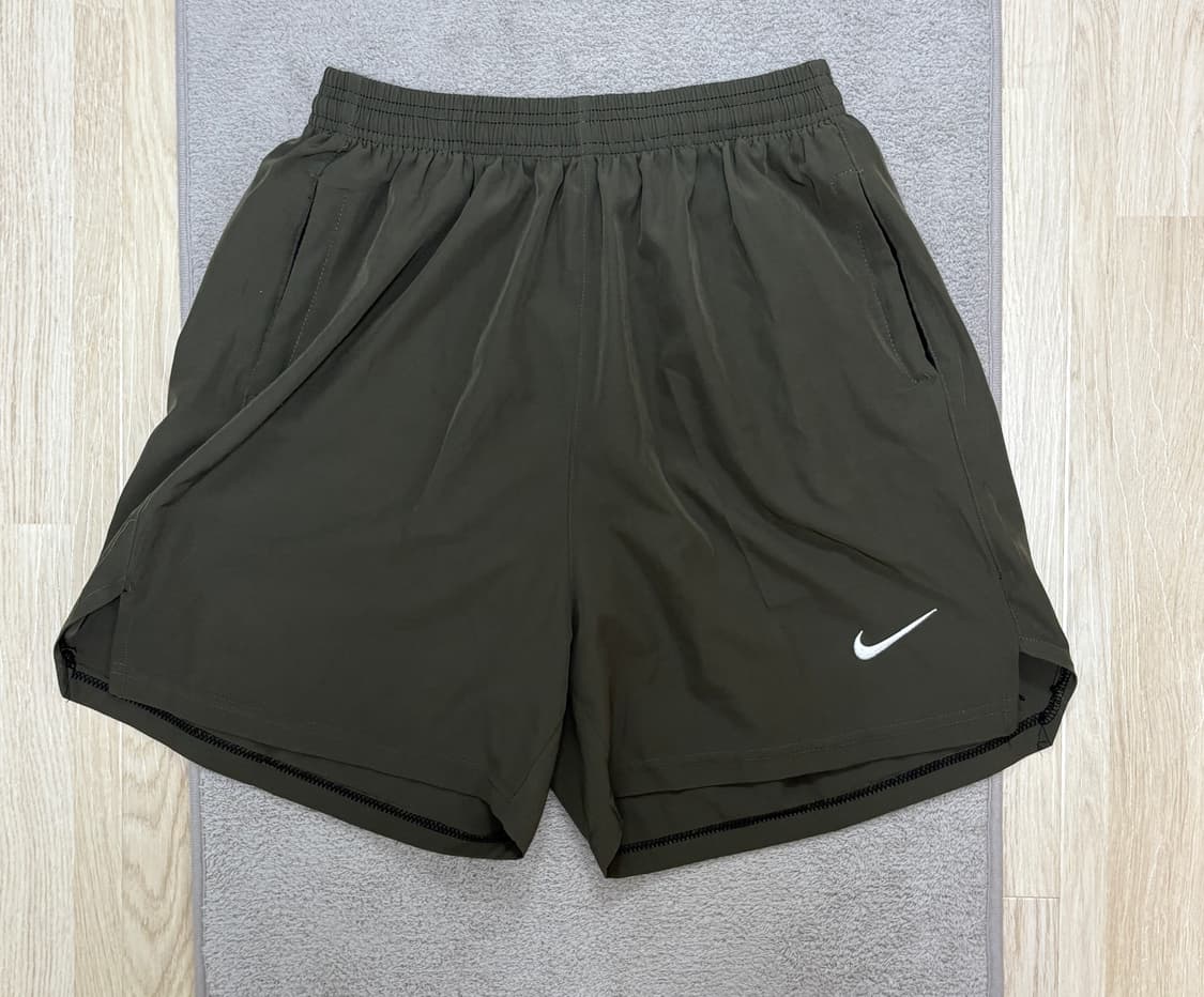 [S급] 나이키 드라이핏 런닝 반바지 올리브 L 상품이미지2
