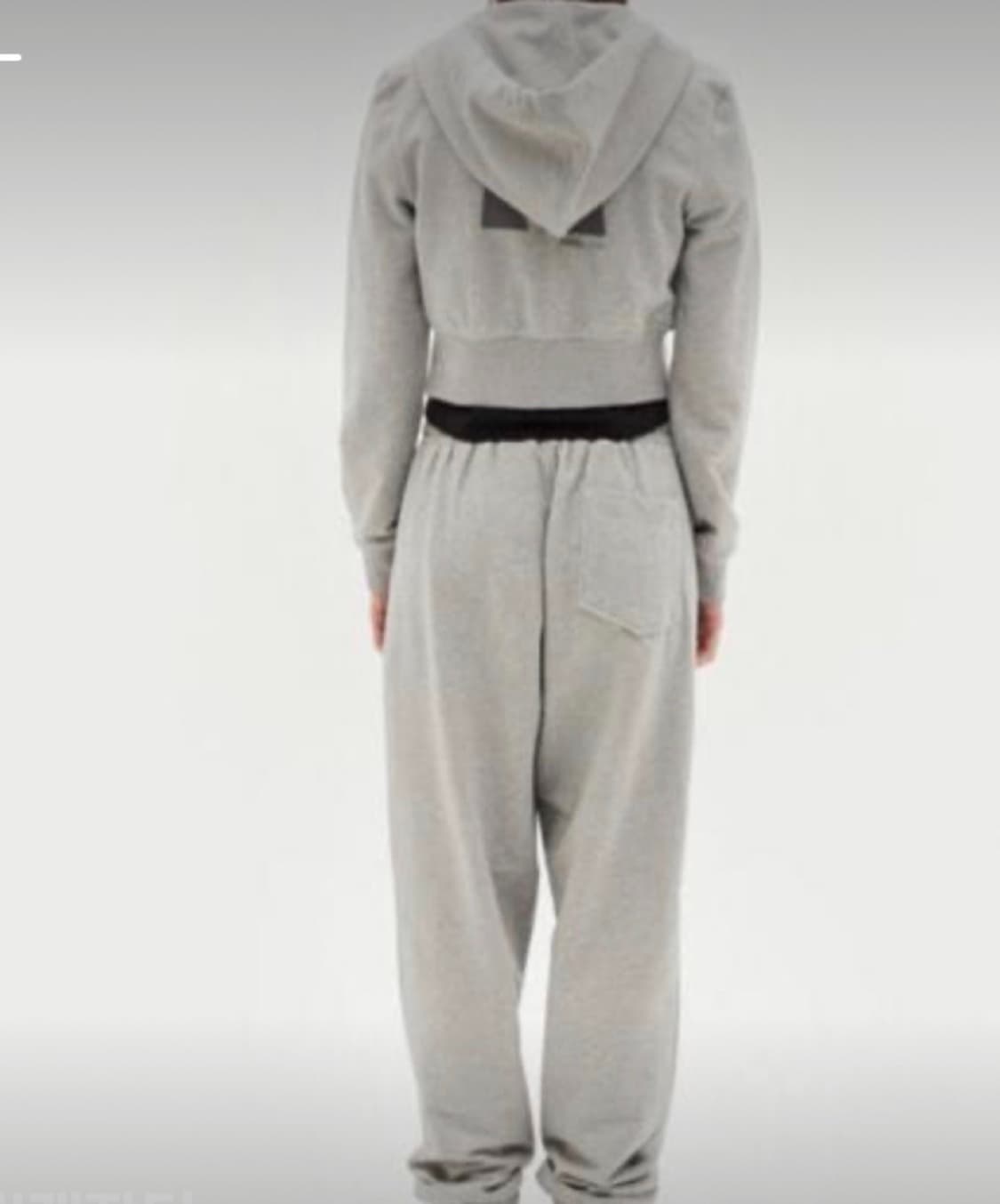 마뗑킴 크롭 후드 집업  상품이미지2